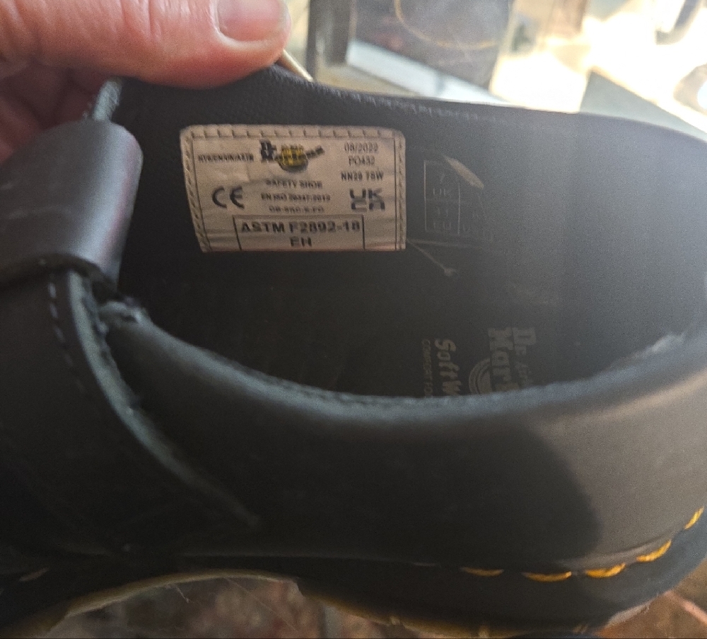 Dr. Martens Black Mary Jane Shoes - Picture 5 of 10